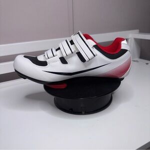 Speed White & Red Cycling Shoes – EU 42 / US Men’s 8